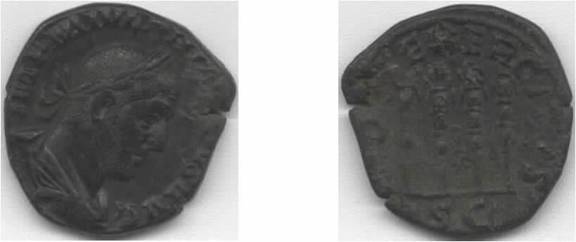 Description: Philip I Sestertius SR-2593 aXF